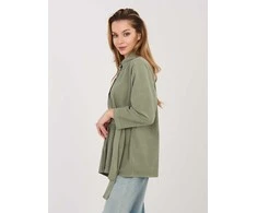 Palaidinė oversize chaki spalvos