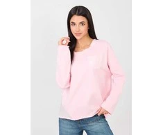 Palaidinė oversize šviesiai rožinė