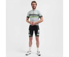 Palaidinė Race fit Hero II pilka–žalia Rogelli
