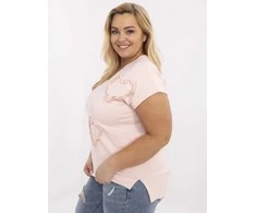 Palaidinė šviesiai rožinė elegantiška ilgarankovė