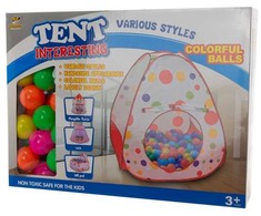 Eurobaby Zabawki Palapinė su kamuoliukais 0864814 EUROBABY TOYS