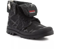 Palladium Stranger Things Laisvos Hopper Kelnės Moteriškos 94625-008-M Juodos