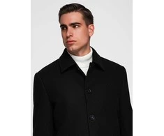 Paltas ilgas su apykakle ir pamušalu – elegancijai ir šilumai vėsiomis dienomis.