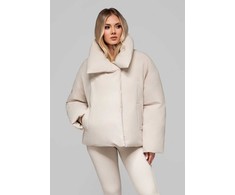 Paltas Larica smėlio spalvos dvisagis – elegantiškas pasirinkimas