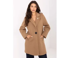 Paltas moterims IT-PL-FL8153.60-camelowy