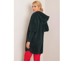 Paltas moterims MBM-PL-1518.95P-ciemny khaki