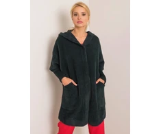Paltas moterims MBM-PL-1518.95P-ciemny khaki