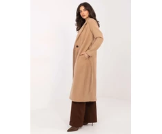 Paltas moterims -TW-PL-BI-5312A.85-camelowy