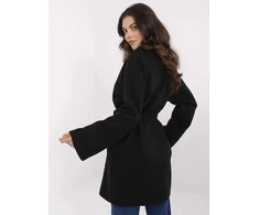 Paltas moteriškas juodas elegantiškas