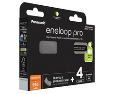 PANASONIC ENELOOP PRO AAA 930mAh 4 vnt. + dėžutė