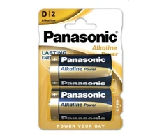 PANASONIC LR20 D tipo baterijos, 2 vnt. lizdinėje pakuotėje