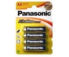 PANASONIC LR6 AA baterijos, blisterio pakuotė po 4 vnt.