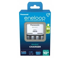PANASONIC PAGRINDINIS ĮKROVIKLIS + 4 x AAA ENELOOP 800 mAh