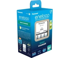 PANASONIC Paprastas įkroviklis + 4x AA ENELOOP 2000 mAh baterijos