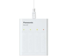 Ausinės PANASONIC SMARTPLUS USB ĮKROVIKLIS + 4 x AA ENELOOP 2000 mAh