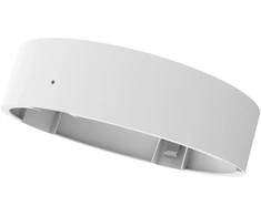 Panelės SLIM ALU paviršinio montavimo rėmelis, baltas, 185mm
