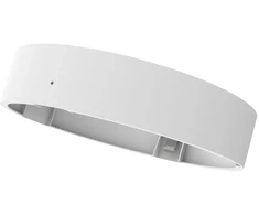 Panelės SLIM ALU paviršinio montavimo rėmelis, baltas, 215mm