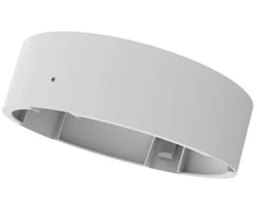 Panelės SLIM ALU paviršinio montavimo rėmelis, baltas, 160mm