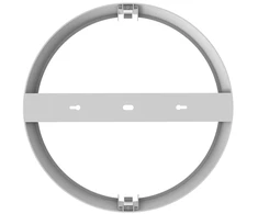 Panelės SLIM ALU paviršinio montavimo rėmelis, baltas, 290mm
