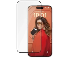 Panzer Glass PanzerGlass Ceramic Protection keraminis stiklas, skirtas iPhone 15 Pro, su montavimo rėmeliu