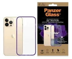 Panzer Glass PanzerGlass Clearantibacterial Military Grade certified Apple iPhone 13 Pro Max - dėklas telefonui skaidrus ir violetinės spalvos
