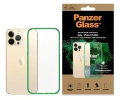 Panzer Glass PanzerGlass ClearAntibacterial Military Grade Certified Apple iPhone 13 Pro Max - dėklas telefonui skaidrus ir žalios spalvos