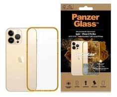 Panzer Glass PanzerGlass ClearAntibacterial Military Grade Certified Apple iPhone 13 Pro Max - d4klas telefonui skaidrus ir geltonos spalvos