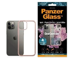 Panzer Glass PanzerGlass Clear Apple iPhone 12 Pro Max - dėklas telefonui skaidrus ir rožinės spalvos