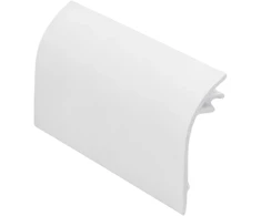 Papildomas profilis, skirtas SKIRT10 profilio montavimui, baltas, 3m