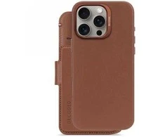 Decoded Leather Detachable Wallet MagSafe with Wallet Apple iPhone 16 Pro Max - dėklas telefonui rudos spalvos