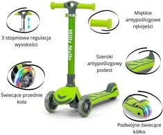 Paspirtukas SCOOTER Boogie žalias
