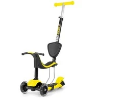 Paspirtukas SCOOTER Little Star geltonas