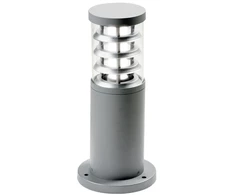 Pastatomas lauko šviestuvas NAXOS, E27, tamsiai pilkas, IP44, 4053502