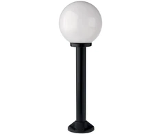 Pastatomas lauko šviestuvas SFERA 200, E27, baltas, IP44