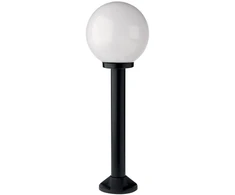 Pastatomas lauko šviestuvas SFERA 250, E27, baltas, IP44