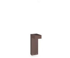 Pastatomas lauko šviestuvas SIRIO, GX53, rudas, IP65, 369884