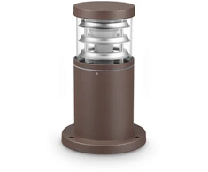 Pastatomas lauko šviestuvas TRONCO, E27, rudas, IP65, 369792