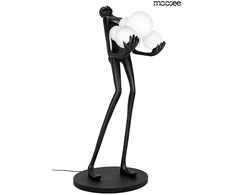 Pastatomas šviestuvas HUMAN, 6xE27, juodas