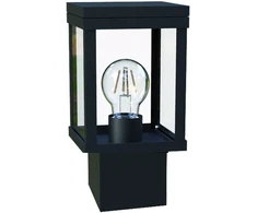 Pastatomas šviestuvas KEROS, E27, juodas, 4255000