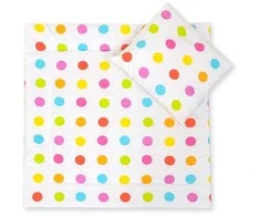 Patalynės komplektas kūdikių vežimėliui Bright Dots – jaukumui ir saldžiam miegui mažyliui.