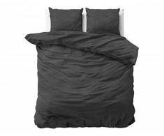 Patalynės komplektas "Stonewashed Charcoal" (200x220)