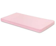 Sensillo Patalynės paklodė JERSEY DELUXE rožinė 160x80