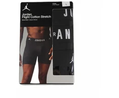 Patogūs vyriški bokseriai Jordan Boxers 3 vnt. Juodi - JM0622-023
