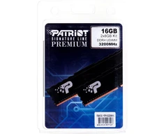 Patriot Premium Juodas DDR4 2x8GB 3200MHz