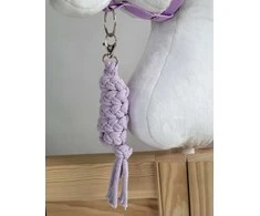 Super Hobby Horse Pavadėlis hobi arkliukui, dviguba virvė, violetinis