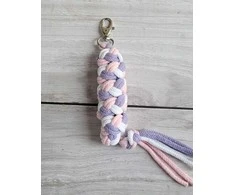 Pavadėlis hobi arkliukui, rožinis/violetinis/baltas