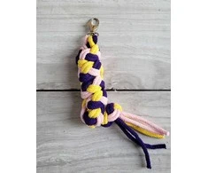 Pavadėlis hobi arkliukui, rožinis/violetinis/geltonas