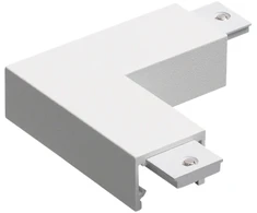 Paviršinio magnetinės sistemos STICK bėgelio L tipo sujungimas, baltas, 364155