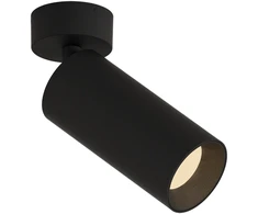 Lubinis šviestuvas Paviršinis akcentinis šviestuvas PIPE, GU10, juodas, F3986080N