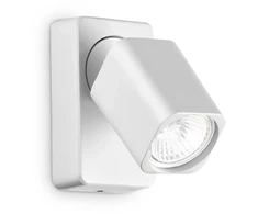 Lubinis šviestuvas Ideal Lux Paviršinis akcentinis šviestuvas RUDY, GU10, baltas, 294766